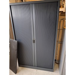 Roldeurkast zwart 195x120